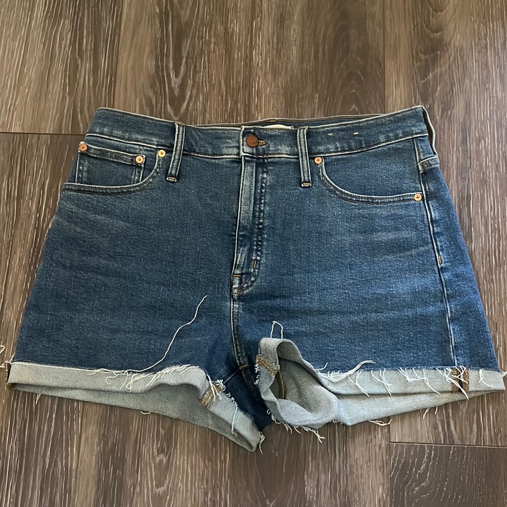 Madewell High Waisted Denim Shorts